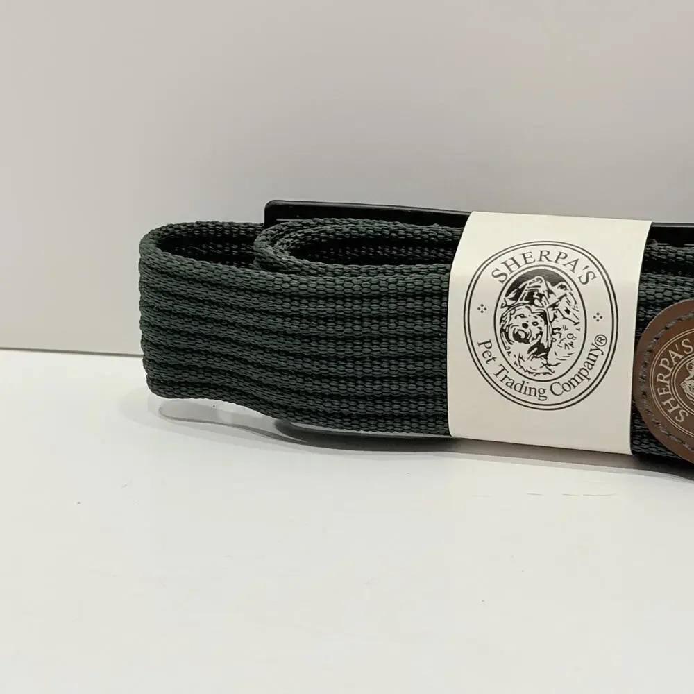 Sherpa’s Pet Trading Company Pet Carrier Strap Green